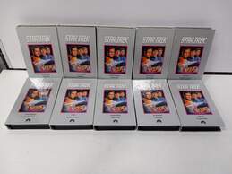 Bundle of 10 Assorted Star Trek VHS Tapes