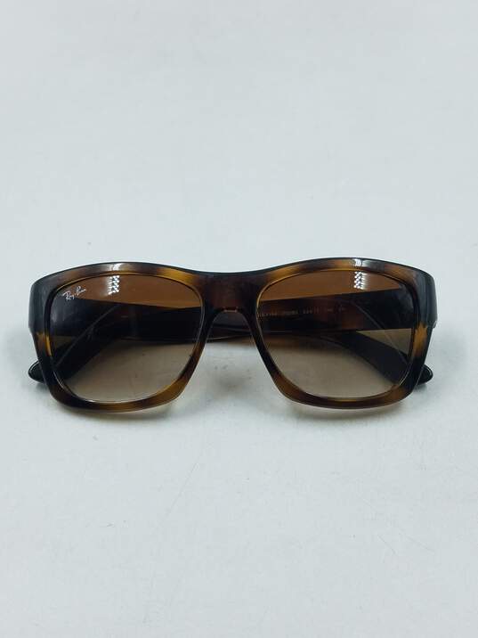 Ray-Ban Tortoise Square Sunglasses image number 1