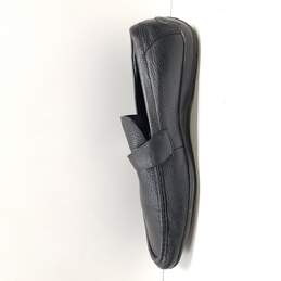Calvin Klein Men's Heron Black Leather Loafers Size 11.5 alternative image