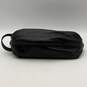 Womens Black Leather Zip Inner Pockets Buckle Detachable Strap Shoulder Bag image number 4