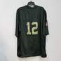 Mens Green Indianapolis Colts Andrew Luck #12 NFL Jersey Size 2XL image number 2