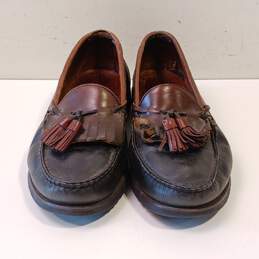 Allen Edmond's Men's Brown & Black Loafers Size 8.5