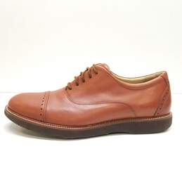 Samuel Hubbard Brown Leather Brogue Dress Shoes US 13 alternative image