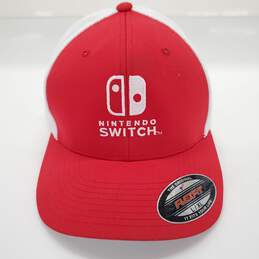 Nintendo Switch Flex Fit Trucker Hat Embroidered L/ XL