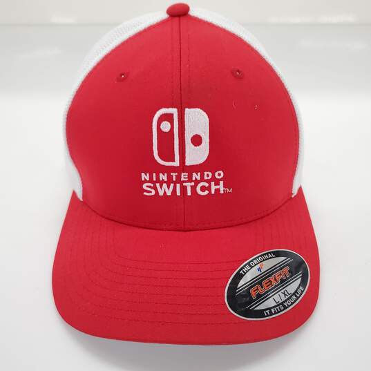 Nintendo Switch Flex Fit Trucker Hat Embroidered L/ XL image number 1