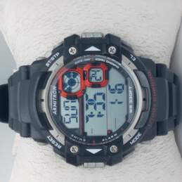 Armitron Pro Sport MD13284 Black Chrono Alarm Watch alternative image