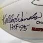 Super Bowl LI Autographed Football HOF Winslow HOF Doleman+ image number 2