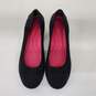 Crocs Black Slip-On Women's Heeled Shoes image number 7