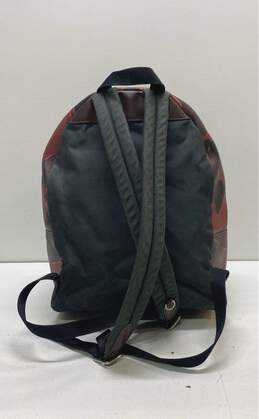 Coach Charlie F31452 Red Camo Coated Canvas Backpack alternative image