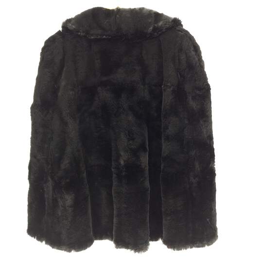 Hawker Furriers Women's Black Fur Stole image number 2