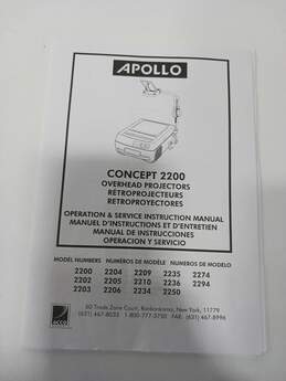 Apollo Concept 2210 Portable Projector alternative image