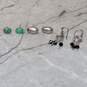 Assortment of 3 Pairs of Sterling Silver Earrings - 4.2g image number 1