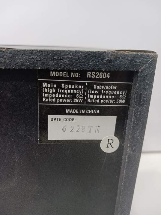 RCA 3-way Stereo System Speakers Model RS2604 image number 7