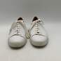 Frye Womens Ivey White Leather Lace-Up Low Top Round Toe Sneaker Shoes Size 10 image number 1