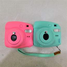 Fujifilm Brand Instax Mini 9 Model Instant Cameras (Set of 2)