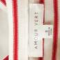 Amour Vert Stripe Hoodie Women S Red White image number 3