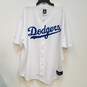 Majestic Mens White Los Angeles Dodgers Matt Kemp #27 MLB Jersey Size 3XL image number 1