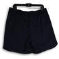 NWT Womens Blue Elastic Waist Slash Pocket Drawstring Athletic Shorts Sz L image number 2