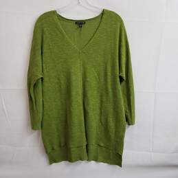 Eileen Fisher V-Neck Box Top Sweater Women's Size S