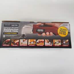 Chicago Electric Power Tools Oscillating Multifunction Power Tool New in Box