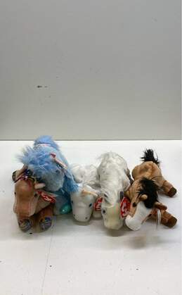Assorted Ty Beanie Babies Horse Bundle Lot Of 5 alternative image