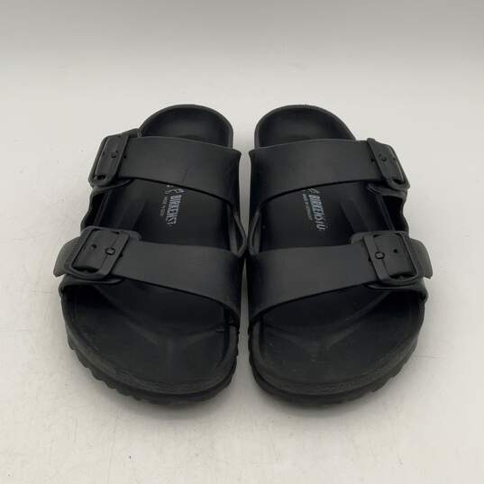 Birkenstock Womens Arizona Essentials Black Open Toe Slip-On Slide Sandals Sz 41 image number 3