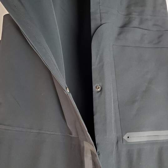 Jordan x PSNY Black Tech Trench Coat Jacket Men's LG image number 4