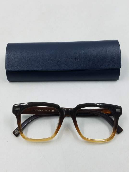 Warby Parker Gradient Brown Winston Eyeglasses image number 1