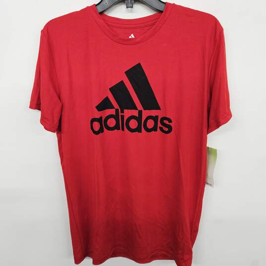 Adidas Red Shirt image number 1