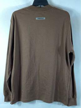 Essentials Fear of God Brown Long Sleeve - Size SM alternative image