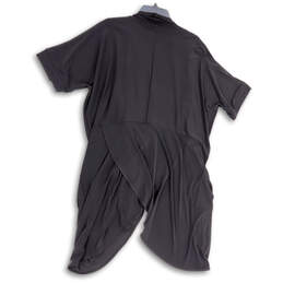 Womens Black Regular Fit Pockets Open Front Long Sleeve Cardigan Size 14 alternative image