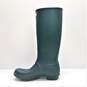Hunter Rubber Tall Wellington Rain Boots Green 11 image number 2