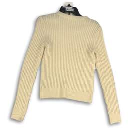 Copper Key Womens Cream Knitted Crew Neck Long Sleeve Pullover Sweater Size S alternative image