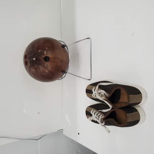Buy the bowling Ball And Bowling shoes size 11