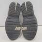 Boys Air Zoom 36516-011 Gray Lace Up Low Top Basketball Shoes Size 4.5Y image number 5