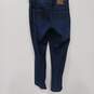 Lee Women's Dark Wash Mid Rise Straight Leg Jeans size 4M image number 2