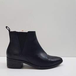 Cole Haan Leather Pointed Toe Chelsea Boots Black 6