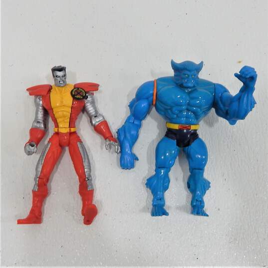 VTG 1990s Toy Biz Marvel Action Figures Beast Iron Man Dreadknight Hulk Buster image number 7