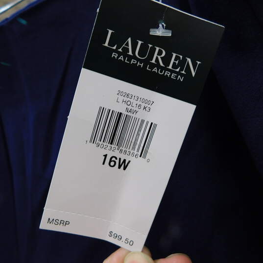 Ralph Lauren Womens Navy Dress Pants Size 16w image number 6