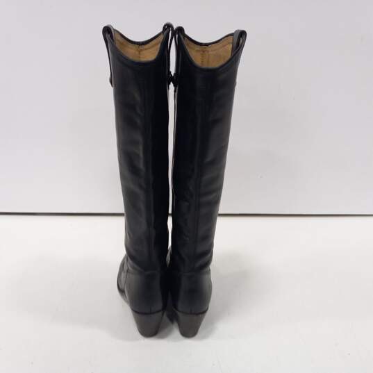 Frye Women's Melissa Button 2 Black Boots Size 7.5 image number 4