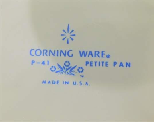 Vintage Corning Ware Petite Pan P-41 Lot image number 3