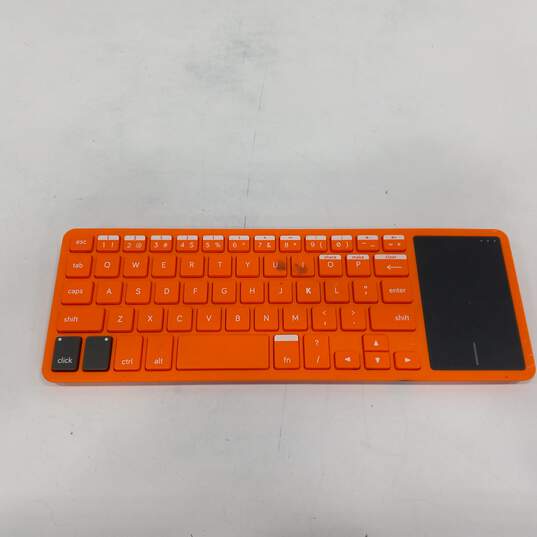 KANO Orange Wireless Keyboard Model KC-KBR101 image number 1