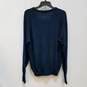 Christian Dior Mens Black Knitted Long Sleeve V-Neck Pullover Sweater Sz L image number 1