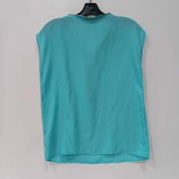 Michael Kors Women's Turquoise Sleeveless Top Size S alternative image