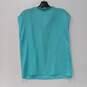 Michael Kors Women's Turquoise Sleeveless Top Size S image number 2
