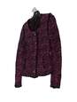 Womens Multicolor Long Sleeve Cardigan Sweater Size XS image number 2