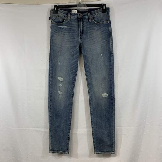 Women's Light Wash Rock & Republic Skinny Jeans, Sz. 10M image number 1