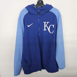 Nike Baseball KC Therma-Fit Blue Jacket