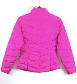 Ted Baker Women Pink Quilted Jacket Sz 2 alternative image