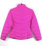 Ted Baker Women Pink Quilted Jacket Sz 2 image number 2